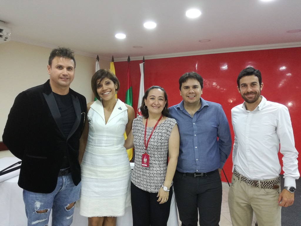 Carole Macchi, Zully Pérez, Juan Diego Losada y Diego Andrés Bustos.